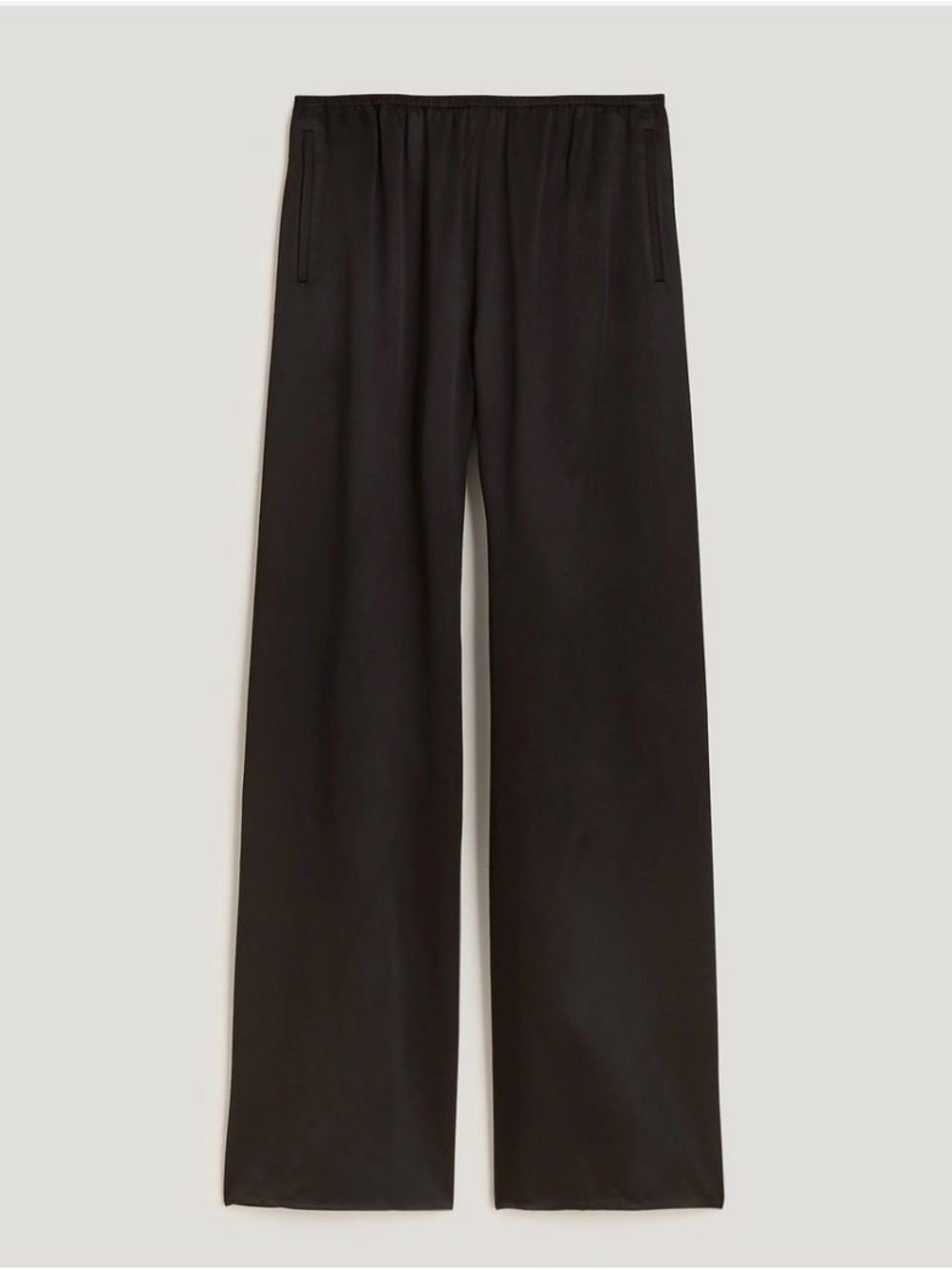 J.Crew Cosmo Pant in Luster Charmeuse in Black